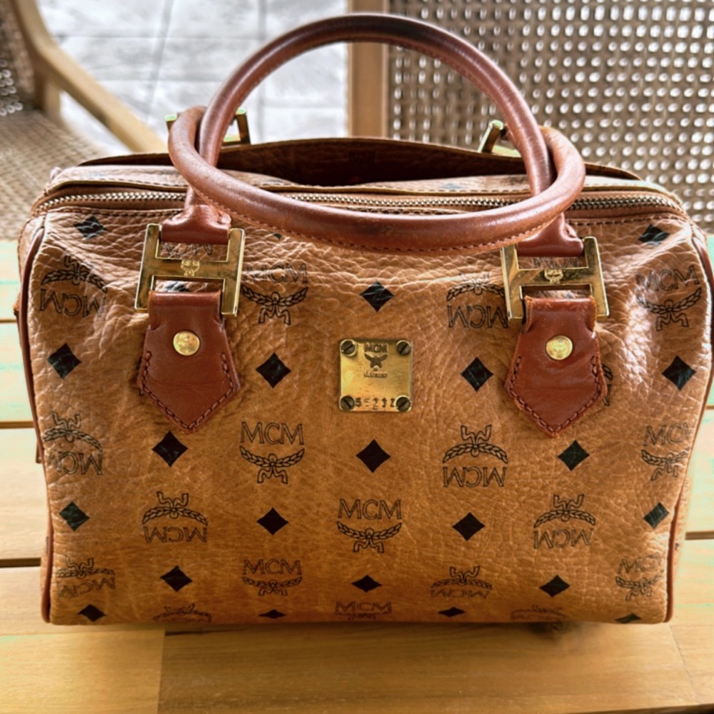 Authentic MCM Boston Bag - SOLD